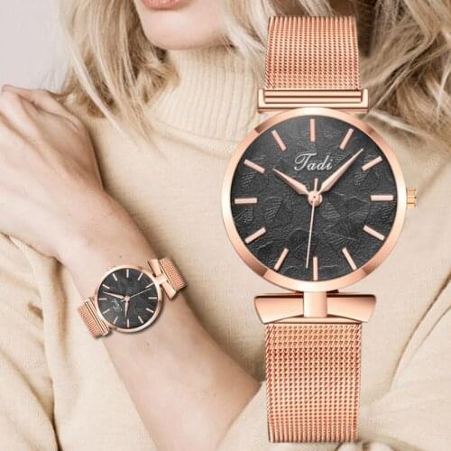 2020 New Watch Women Fashion Ultra Thin Watches Simple Fashion Stainless Steel Mesh Belt Women Watches Quartz Clock reloj mujer