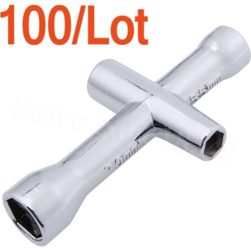 100Pcs Small Cross Wrenches Maintenance Hobby Tools Sleeve HEX For RC Car 4mm 5mm 5.5mm 7mm