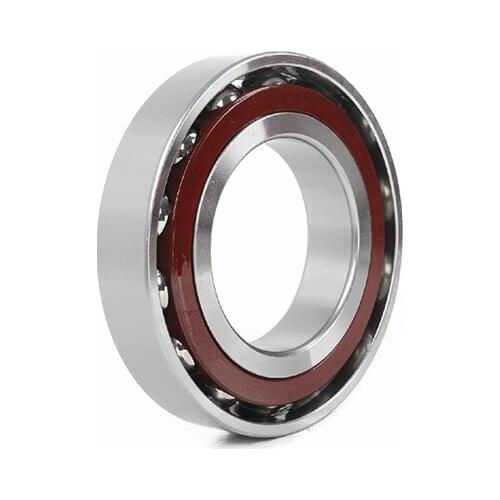 7003 AC Angular Contact Bearing 17*35*10 mm 2Pcs Spindle Bearings CNC ABEC-1 25 Contact Angle 7003AC Ball Bearings