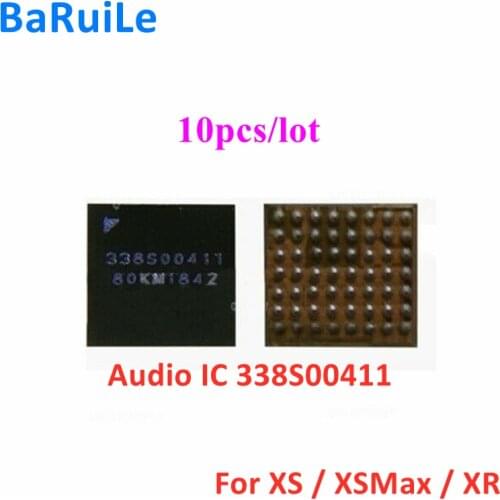 BaRuiLe 10pcs 338S00411 U4902 U5002 U5102 Ring Amplification Small Audio ic Chip CS35L27 for iphone XS / XS Max
