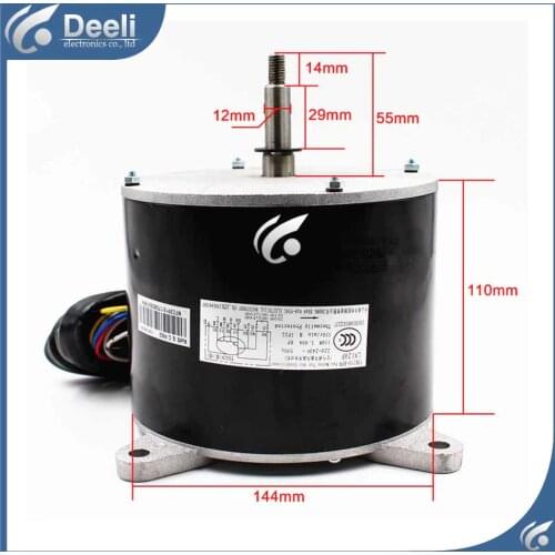 95% new air conditioning Motor LN120F YDK150-8FN 1501443307 Fan motor