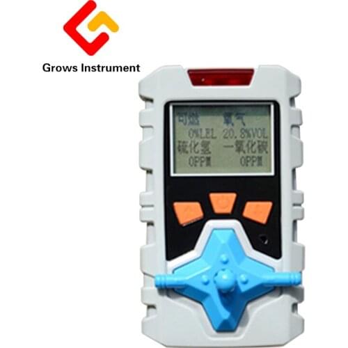 KP836 Portable Multi Gas Detector Handheld Gas Detector Use For Oxygen Hydrothion Carbon Monoxide Combustible Gas Analyzer