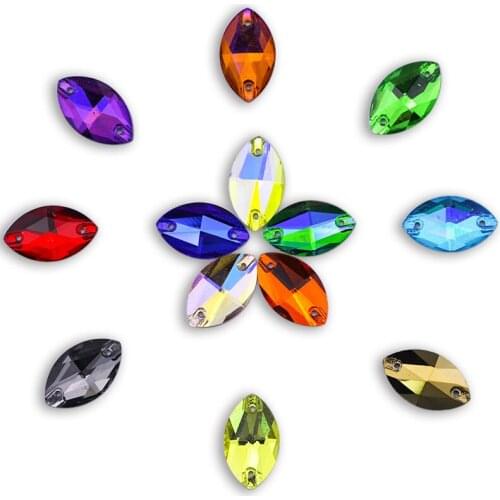 Navette Sewing Rhinestone Rhinestone Applique Wedding Rhinestone Needlework Rhinestone Craft Sewing DIY Sewing Crystal