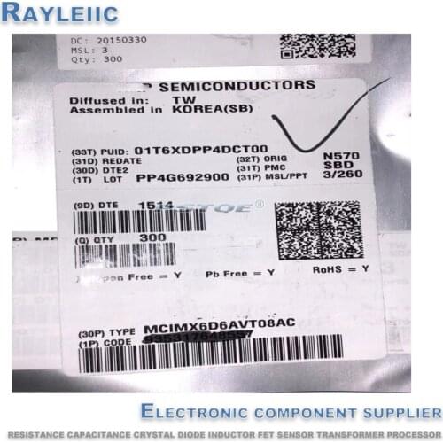 Non-counterfeit.NEW Original MCIMX6D6AVT08AC MCIMX6D6AVT08 BGA624 BGA In Stock