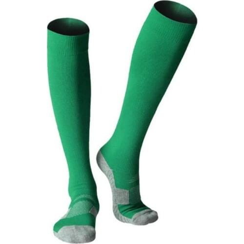 Baseball Rugby Socks Football Men Women Socks Cotton Anti Slip Soccer Socks Sports Green Blue White Red Black