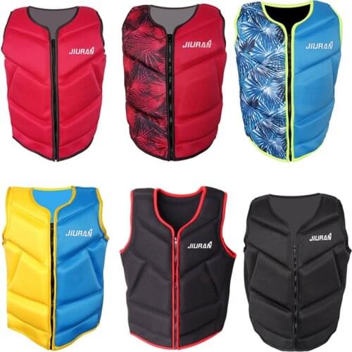 Convenient Adult Kid Swimming Buoyancy Fishing Life Jacket vest Floating Jacket Rescue Sea Fishing Vest Canoeing Sailing Safety