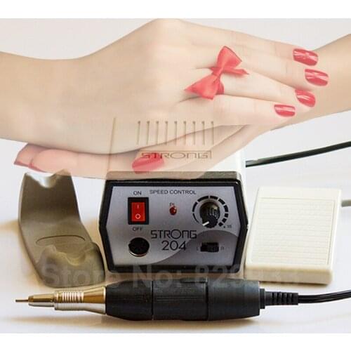 Dental Lab, Hobby, Nail Beauty STRONG 204 + Original Korea Strong 102 High Powered 35000 RPM Micromotor Handpiece Polisher 220V