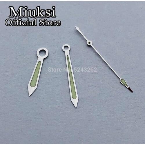 Miuksi luminous watch hands fit NH35 NH36,ETA 2836 2824 ,Miyota 8215 8205 821A, Mingzhu DG 2813 3804,Seagull ST1612 movement