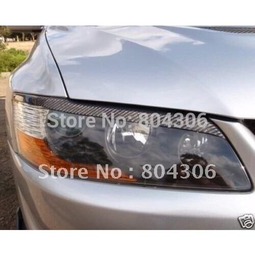 Carbon Fiber Eyelid Fit For 2001-2007 Mitsubishi Lancer Evolution 7 8 9