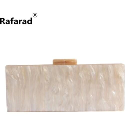 Champagne Evening Clutch Women Acrylic Clutches Evening Bag Fashion Party Dinner Purses and Handbags Beach Summer Travel Wallet