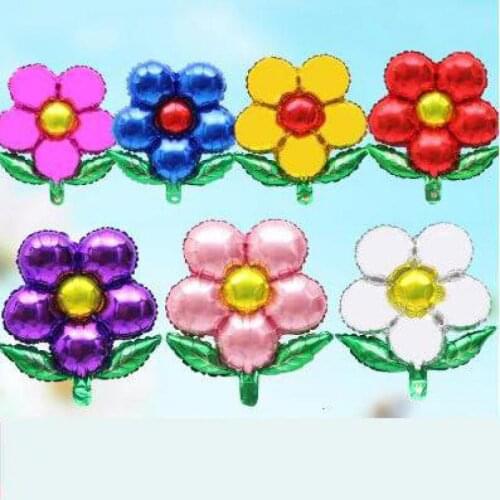 18 inches = 45CM Mylar Aluminium Foil Balloons Flower Balloon Wedding Party Decoration decorative foil balloon