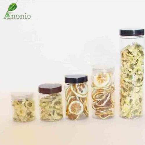 5PCS Large Plastic Food Storage Container Kitchen Candy Container For Food Save Grain With Cover Kitchen Storage Box S052C