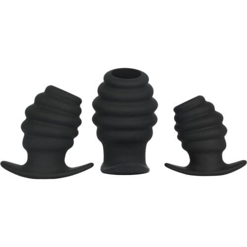 Butt Plug Douche Enema Anal Dilator Hollow Anal Plug Sex Toys For Woman Men Gay Prostate Massager Peep Vaginal Sex Products