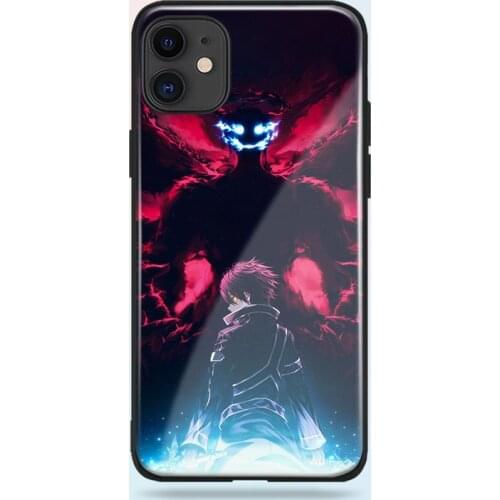 Kirito Kirigaya Kazuto anime soft silicone tempered glass For iPhone SE 6 6s 7 8 Plus X XR XS 11 Pro Max phone case cover shell