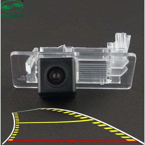 Dynamic Trajectory Parking Line Car Rear View Reverse Backup Camera For VW Polo Sedan Jetta Tiguan Passat Sagitar Toureg Skoda