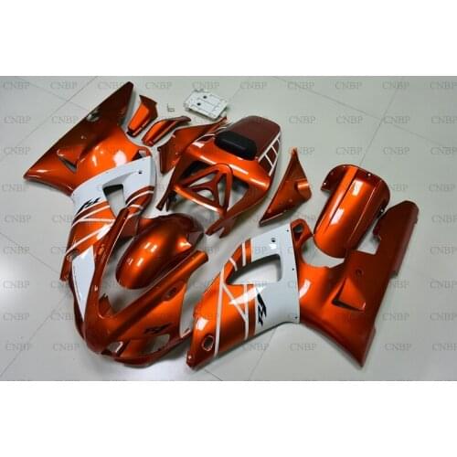 For YAMAHA YZFR1 1998 - 1999 Fairing for YAMAHA YZFR1 1999 Plastic Fairings YZF1000 R1 1999 Gold White Fairings
