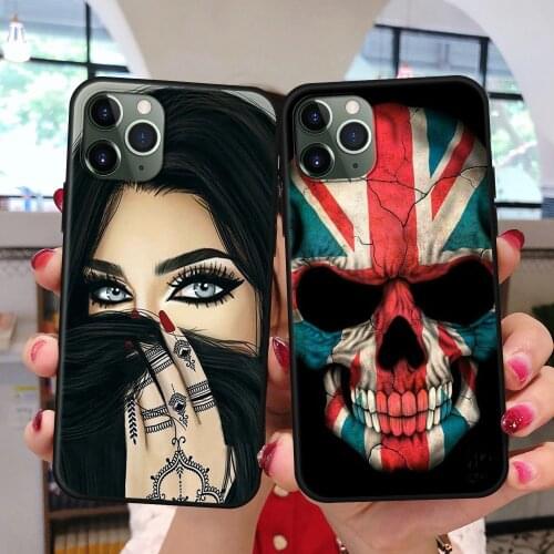 Soft TPU Silicone Cases for iPhone 11 Pro Max Phone Case For iPhone 6s 6 7 8 Plus X XS XR Coque Frosted Fundas Back Cover Etui