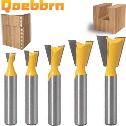 1pcs 8mm Shank Dovetail Joint Router Bits Set 14 Degree Woodworking Engraving Bit Milling Cutter for Wood