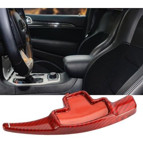 2Pcs Car Decor High Temperature Resistant Carbon Fiber Steering Wheel Shift Paddle Sticker for Mercedes-Benz C GLK E ML