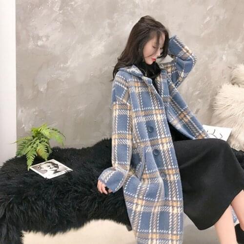 2021 New Fashion Faux Mink Fur Coats Autumn and Winter Jacket Loose Large Size Long Knit Cardigan Coat Female Fur Coats