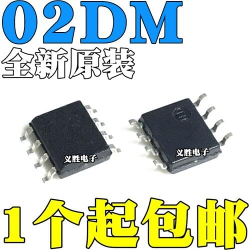New and original AT24C02D-SSHM-T 02DM SOP8 AT24C02 EEPROM memory storage IC patches, memory/serial patch SOP