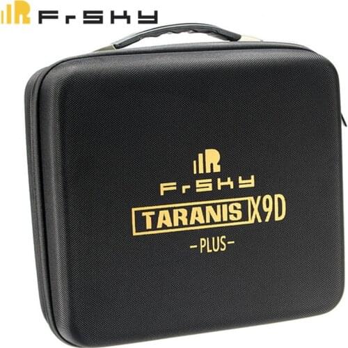 New Original Portable Frsky Taranis X9D PLUS Remote Controller Transmitter Bag EVA Handbag Hard Case For RC Models Black