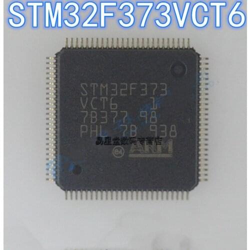 1PCS 100% new original authentic STM32F373VCT6 QFP-100 32F373VCT6 QFP100 32-bit microcontroller chip