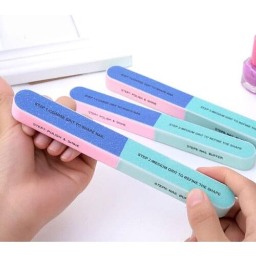 Grinding Polishing Nail File Manicure Pedicure Professional File Nails For Nail Sanding Nail Buffer Block Nails Polishing Tool