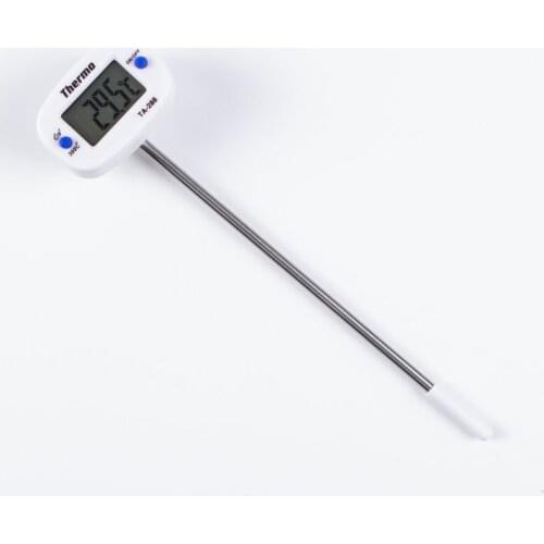 Food thermometer milk thermometer water temperature oil temperature food electronic digital display stainless steel probe
