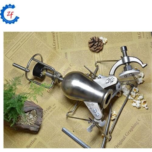 Hot sale old-fashioned hand popcorn puffing machine mini popcorn makers pop corn
