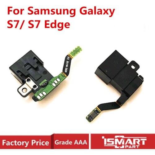 New For Samsung Galaxy S7 G930 G930F S7 edge G935 G935F Earphone Headphone Jack Audio Flex Cable Replacement Part