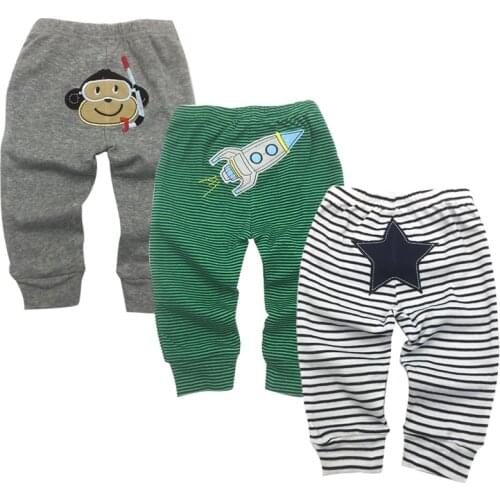 Baby Pants Newborn Babies Boys Infant Girls Pants Roupa Bebe 3 Pack 3 6 9 12 18 24 Months Trousers Kids Clothing