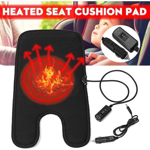 12V Universal Auto Baby Kids Children Winter Car Seat Cover Children Warm Seat Heating Pad Automobiles Seat Covers