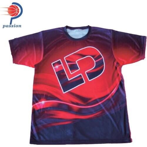 #88 High Quality 3D Full Sublimated Running T shirts Fast Delivery
