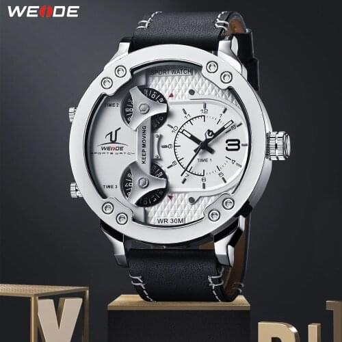 WEIDE Mens Waterproof Watch