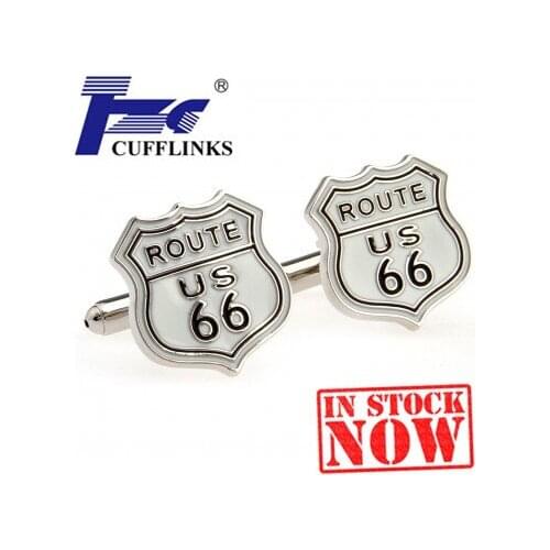 Route Cufflink Cuff Link 2 Pairs Free Shipping Promotion