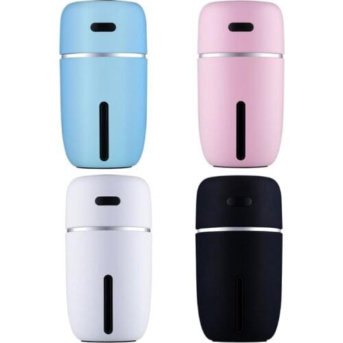 200ml Ultrasonic Essential Oil Diffuser Aroma Aromatherapy Night Light Fine Fog Humidifier Household Room Decor Car Accessory