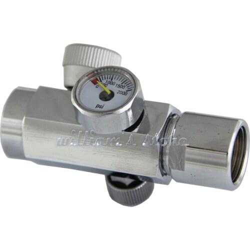 CO2 Gas Refill Adapter CGA320 Tank to CGA320 Cylinder Paintball CO2 Refill Adapter Connector Kit