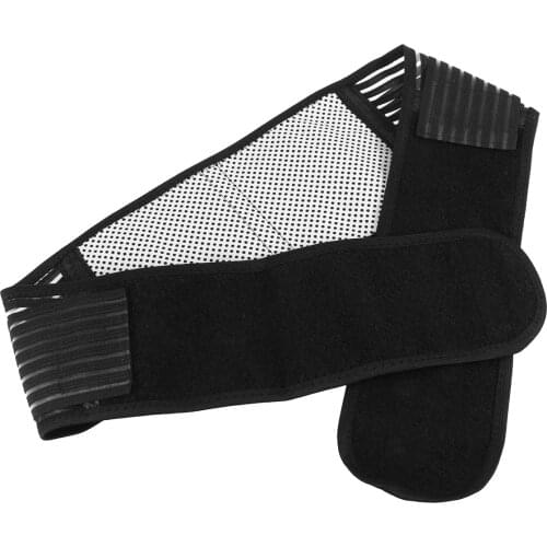 Double Pull Strap Lower Pain Massager Adjustable Waist Belt Self-Heating Magnetic Therapy Back Waist Support Lumbar Brace Belt