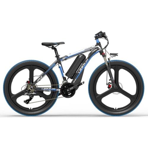 Mountain Bike Elite 26 Inch Powerful 48V And 15ah Batteries 7-speed Electric Bicycle Bike Power Assist Front And Rear Disc Ebike