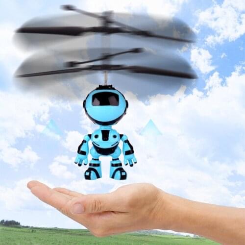 Mini Flying RC drone Unicorn helicopter Hand sensing infrared Induction Electronic Aircraft Cartoon Quadcopter drohne Kids toys