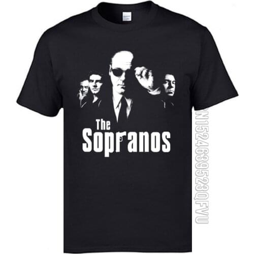 The Sopranos Horror Crime T Shirts Character Figure Gang Cool Mens Tee Shirt Love Hug Me 2019 New Arrival Fashion Tops & Tees