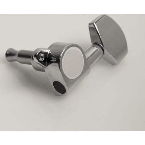 2016 New 1Set String Tuning Pegs Tuners Chrome Inline Guitar Machine Head 3R Right 3 Left Hot Worldwide