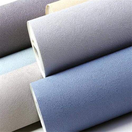 Pure color white wallpaper living room bedroom home diatom mud modern minimalist nordic background wall обои для стен в рулонах