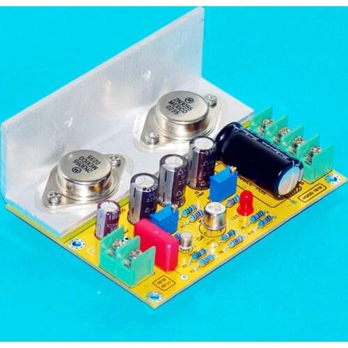 1969 Class A power amplifier board 2N3055 Gold Sealed Transistors Mirror design amplifier board
