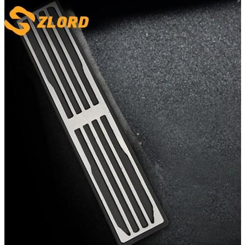 Zlord for Jaguar XFL FTYPE F-TYPE XJ XF XE F-PACE FPACE for Land Rover Discovery Range Rover Evoque 1Pcs Rest Pedal