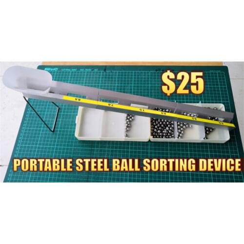 PORTABLE STEEL BALL SORTING DEVICE FAST SEPARATOR