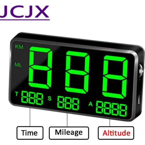C80 HUD Head-Up Display speedometer Windshield Projector On-board Universal Car Overspeed Warning System Universal Auto