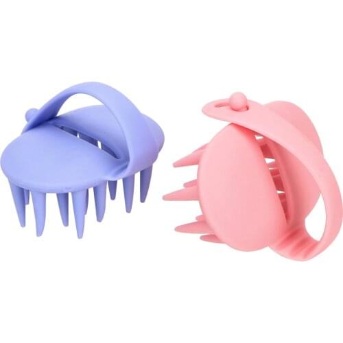 Bathroom Products Hangable Head Body To Wash Clean Care Massage Brush Itching Random Color Comb Scalp Massage Comb