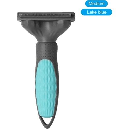 Pet Grooming Brush Effectively Reduces Shedding Professional Deshedding Tool For Dogs And Cats Pet Comb